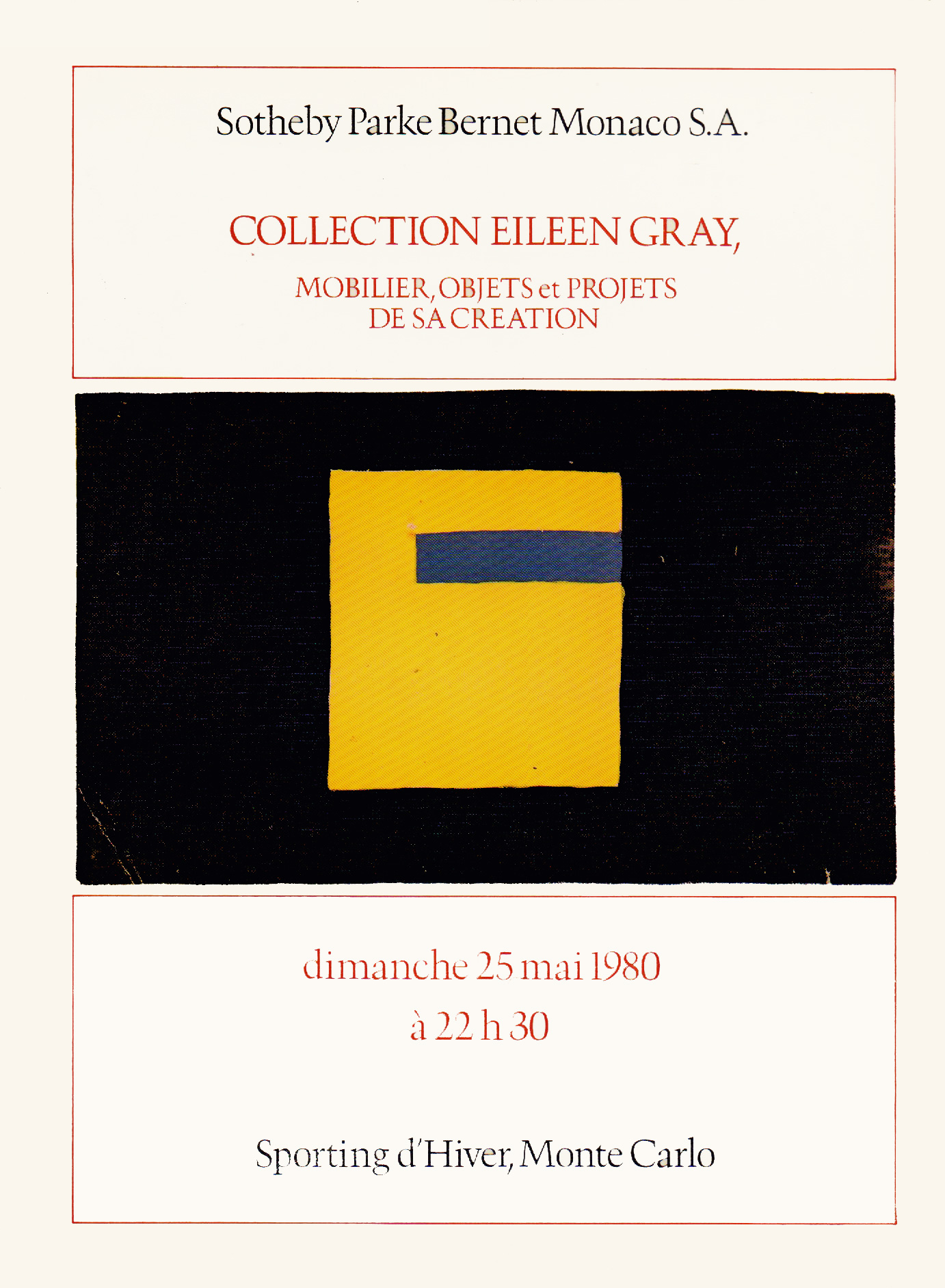 collection-eileen-gray-mobilier-objets-et-projets-de-sa-creation-sotheby-monaco-1980-catalogue-vente-encheres-librairie-des-archives-paris