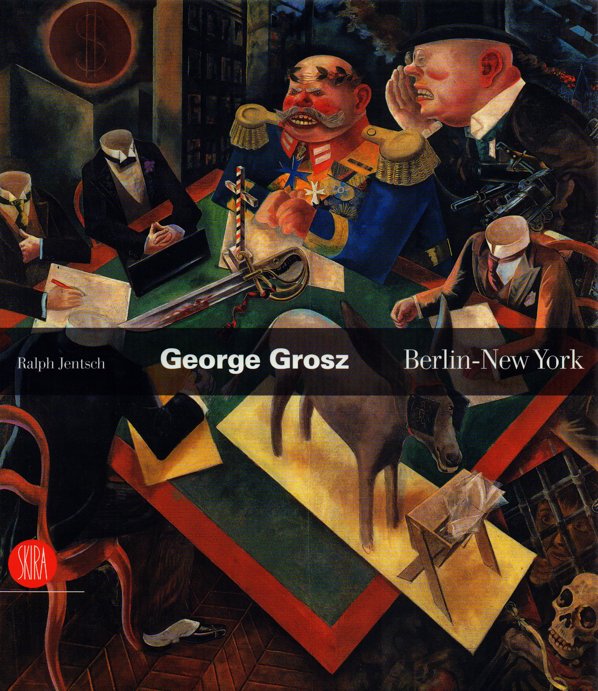 george-grosz-berlin-new-york-skira-villa-medicis-catalogue-librairie-des-archives-paris
