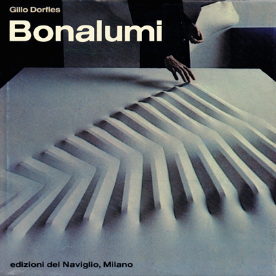 bonalumi-gillo-dorfles-naviglio-1973-librairie-des-archives-paris