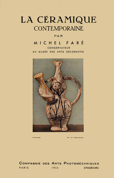 la-ceramique-contemporaine-michel-fare-1953-librairie-des-archives-paris