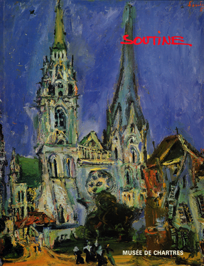 soutine-musee-de-chartres-1989-catalogue-librairie-des-archives-paris